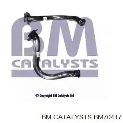 Приёмная труба BM70417 BM Catalysts