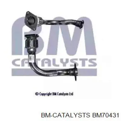 Приёмная труба BM70431 BM Catalysts