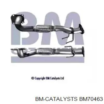 Приёмная труба BM70463 BM Catalysts