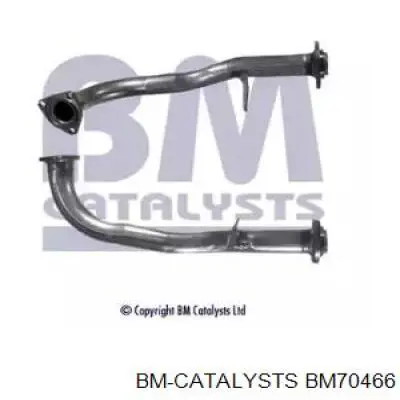 Приёмная труба BM70466 BM Catalysts