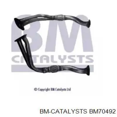 4A0253101CC VAG Штаны глушителя передние