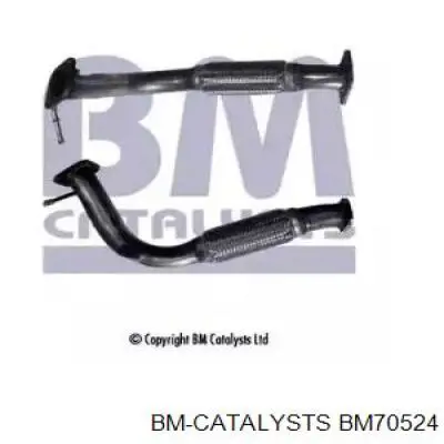 Приёмная труба BM70524 BM Catalysts