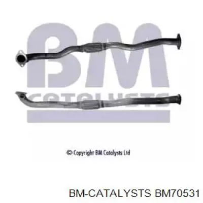 Приёмная труба BM70531 BM Catalysts