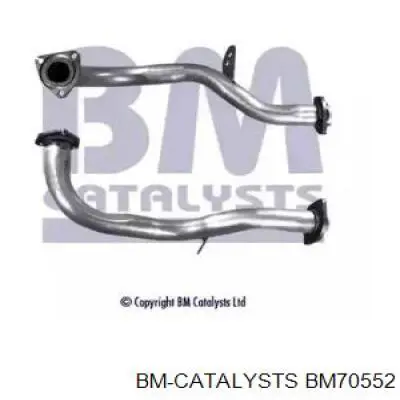 Приёмная труба BM70552 BM Catalysts