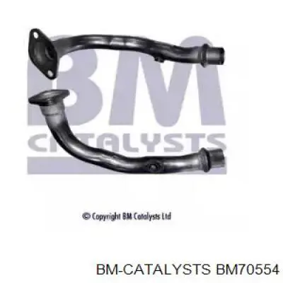 Приёмная труба BM70554 BM Catalysts