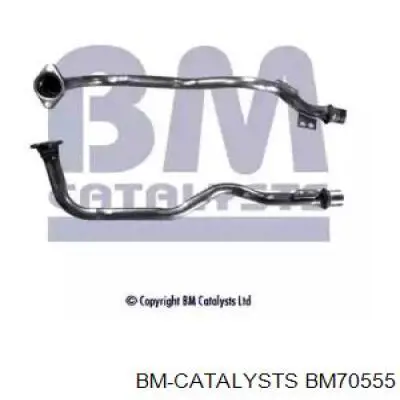 Приёмная труба BM70555 BM Catalysts