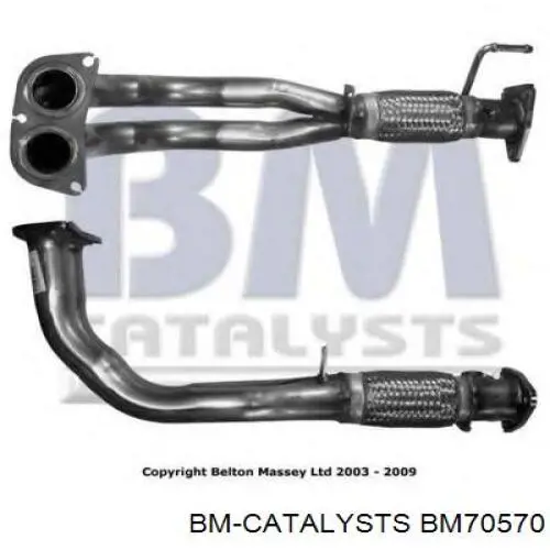 Трубы приемные (штаны) BM Catalysts BM70570 цена, от 92.14 USD