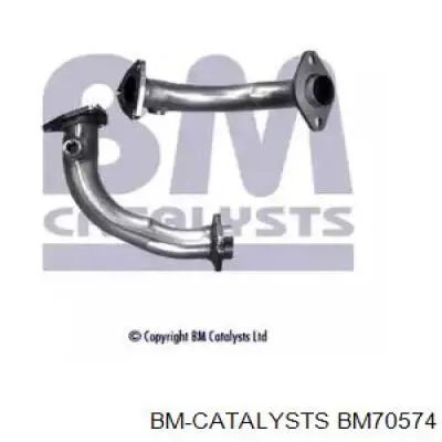 Приёмная труба BM70574 BM Catalysts