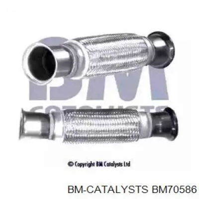 Приёмная труба BM70586 BM Catalysts