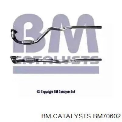 Глушитель, передняя часть BM70602 BM Catalysts