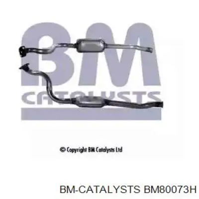 Передняя часть глушителя BM80073H BM Catalysts