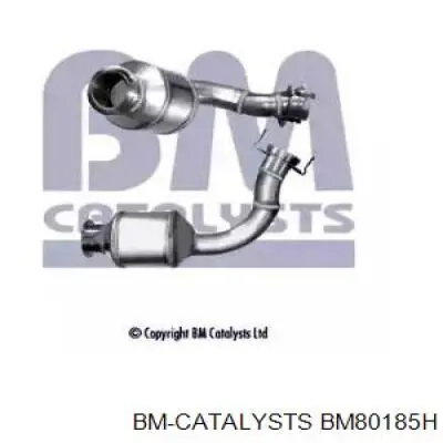 Приёмная труба BM80185H BM Catalysts