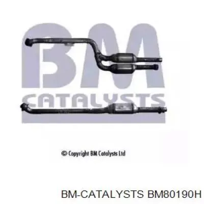 Глушитель, центральная часть BM80190H BM Catalysts