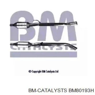 Глушитель, передняя часть BM80193H BM Catalysts