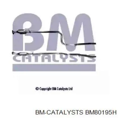 Глушитель, центральная часть BM80195H BM Catalysts