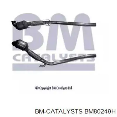 BM80249H BM Catalysts конвертор - катализатор