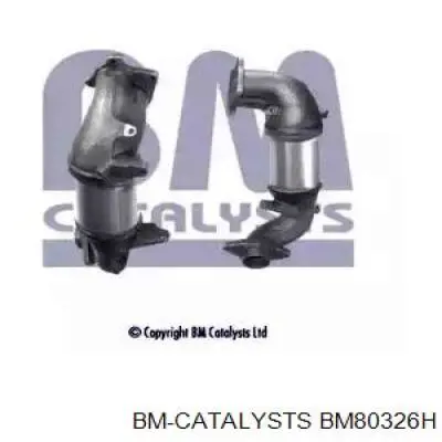 Каталитический нейтрализатор отработавших газов BM80326H BM CATALYSTS