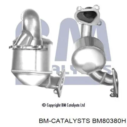 Каталитический нейтрализатор отработавших газов BM Catalysts BM80380H цена, от 406.43 USD
