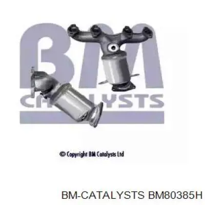 BM80385H BM Catalysts tubo coletor de escape
