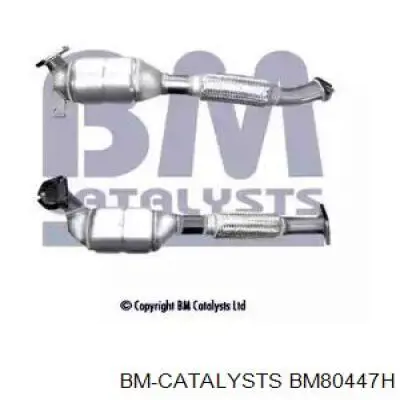 Преобразователь отработавших газов BM80447H BM CATALYSTS