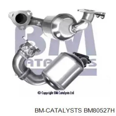 BM80527H BM Catalysts Конвертор-катализатор
