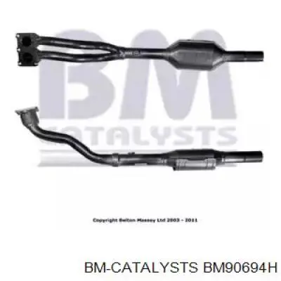 Приёмная труба BM90694H BM Catalysts