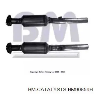 Каталитический нейтрализатор отработавших газов BM Catalysts BM90854H цена, от 140.24 USD