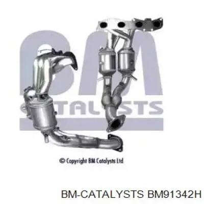 BM91342H BM Catalysts Конвертор-катализатор