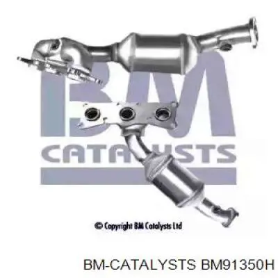 Коллектор выпускной BM91350H BM CATALYSTS