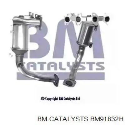 BM91832H BM Catalysts Конвертор-катализатор