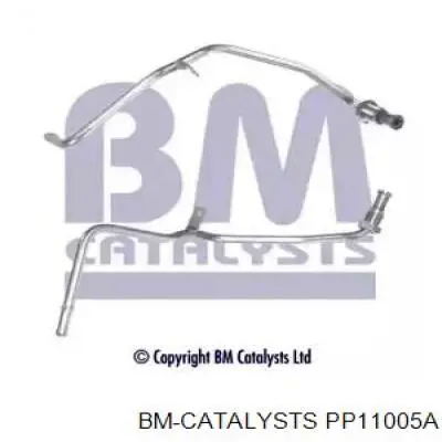 PP11005A BM Catalysts Трубка датчика давления выхлопных газов