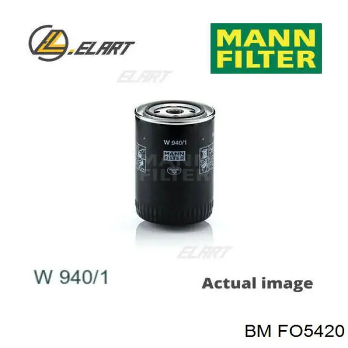 FO5420 BM масляный фильтр