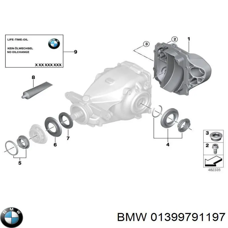 Купить 01399791197 BMW 