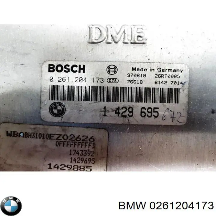  BMW 0261204173 цена, от 50.73 USD