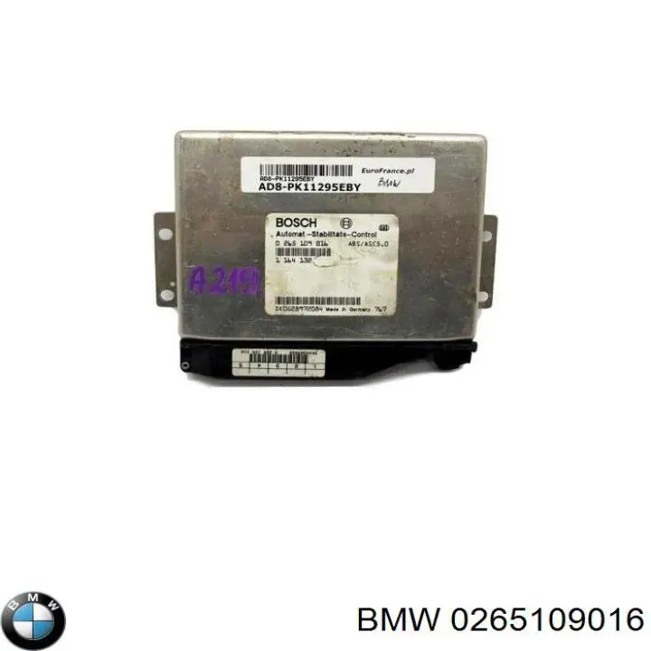  0265109016 BMW