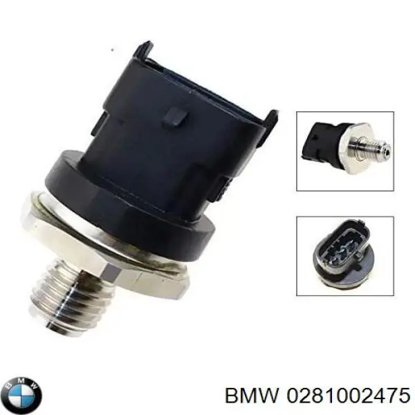 0281002475 BMW sensor de pressão de combustível