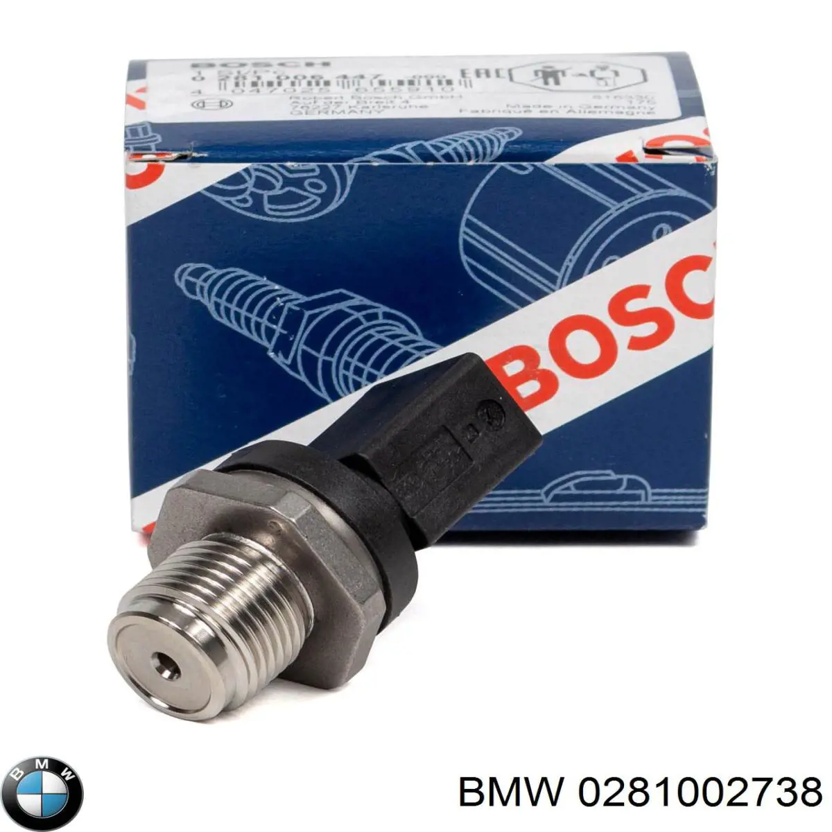 Регулятор давления топлива в топливной рейке Bosch 281002738 цена, от 117.17 USD