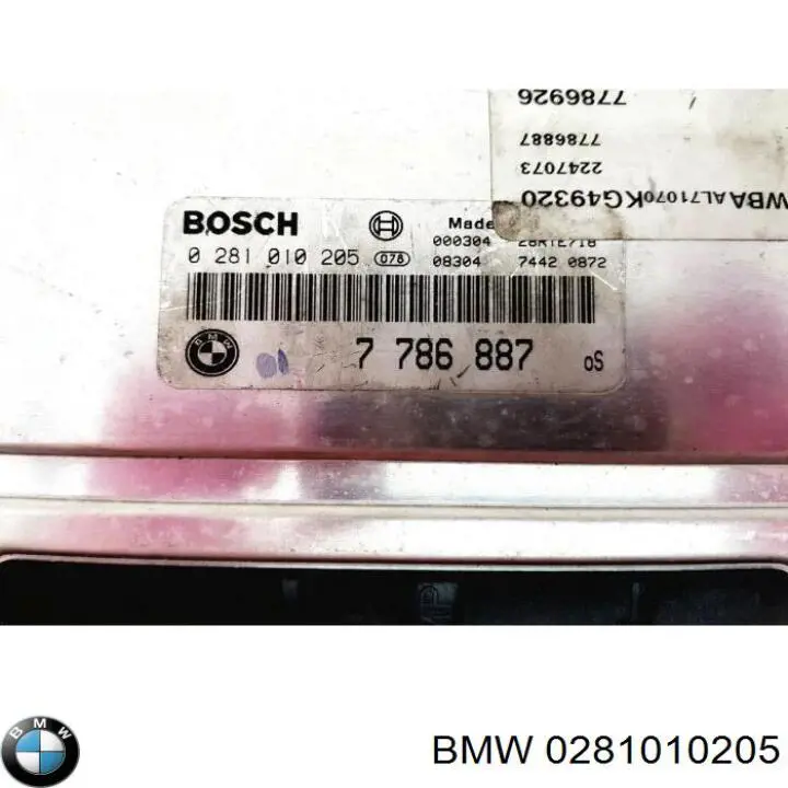 Модуль управления двигателем BMW 281010205