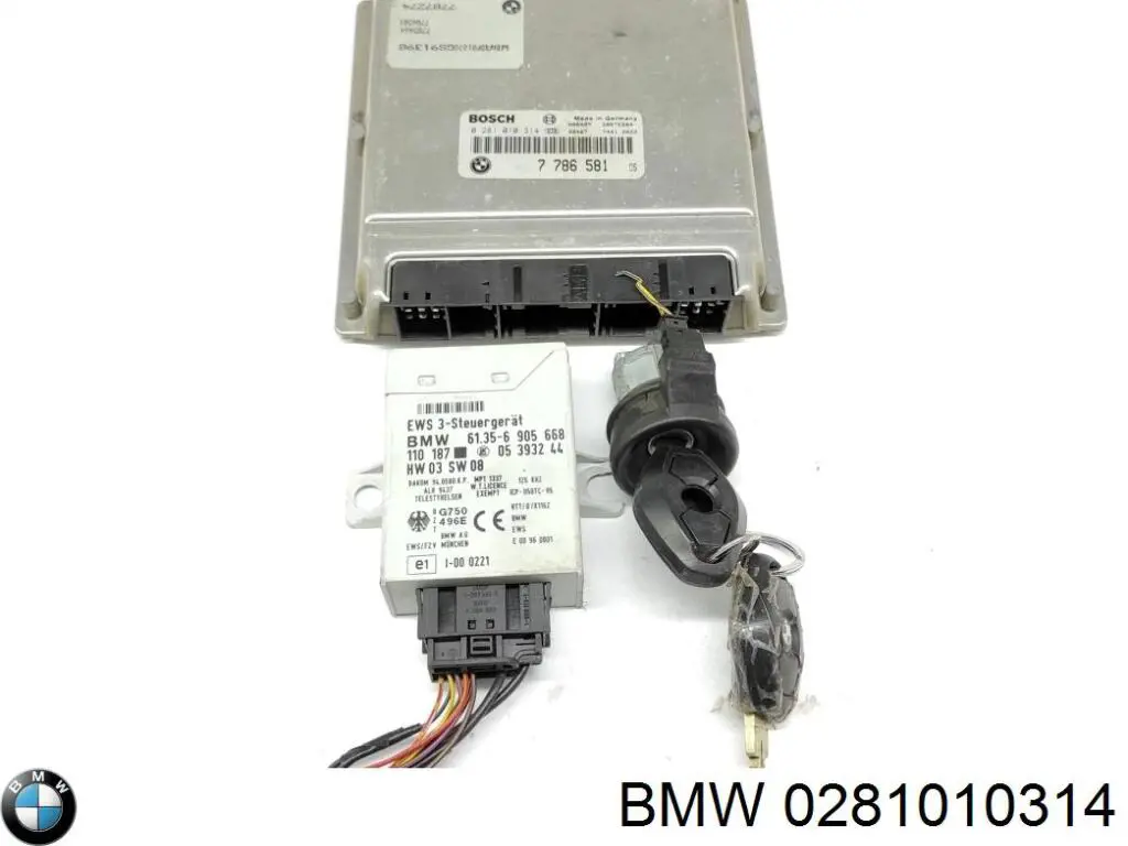 7786472 BMW Мозги двигателя