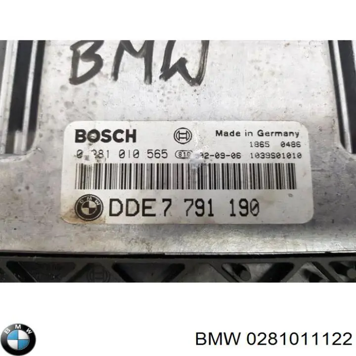 0281011122 BMW Мозги двигателя