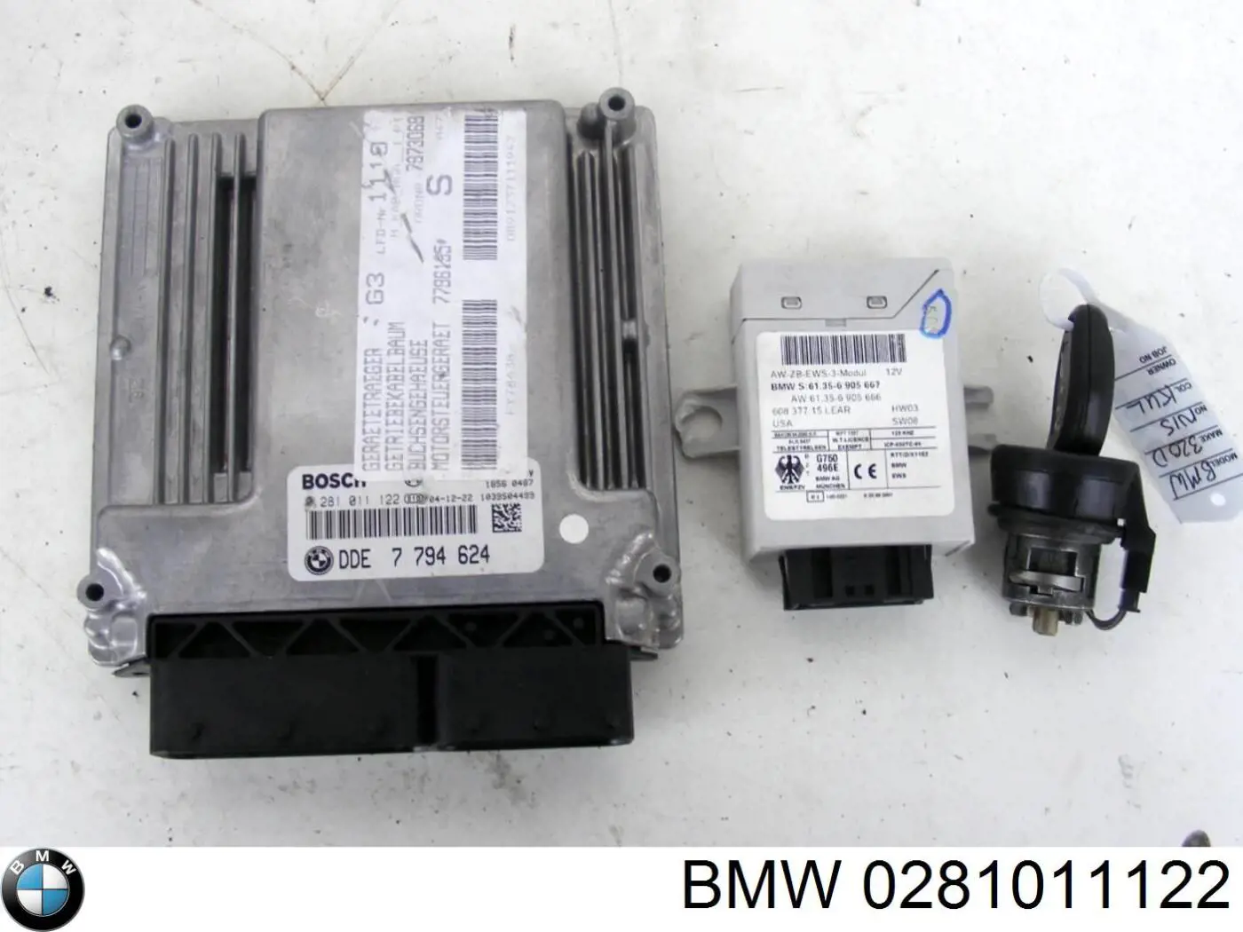 Купить 0281011122 BMW Электронный блок управления двигателем