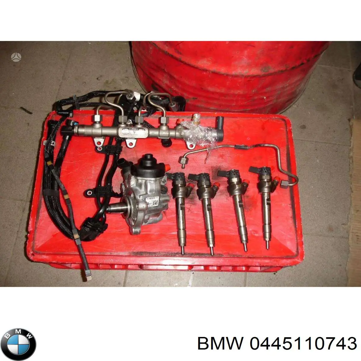Купить 0445110743 BMW Клапанная форсунка