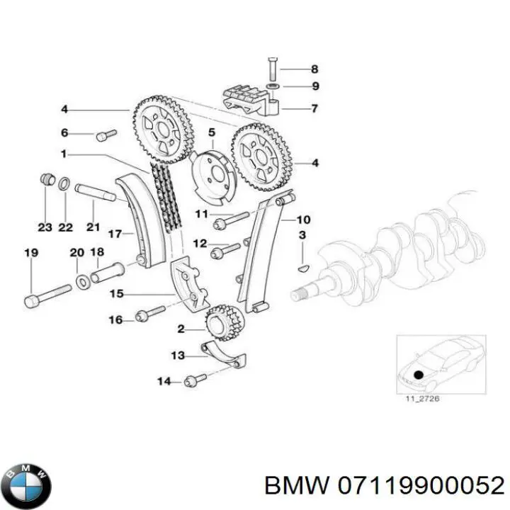  07119900052 BMW