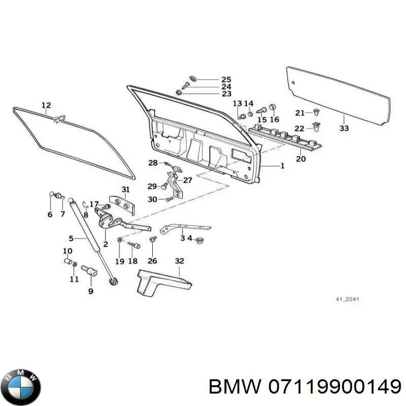 07119900149 BMW 