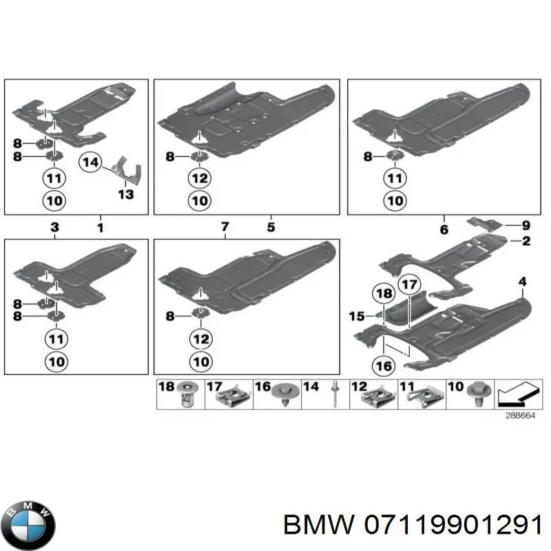 07119901291 BMW 