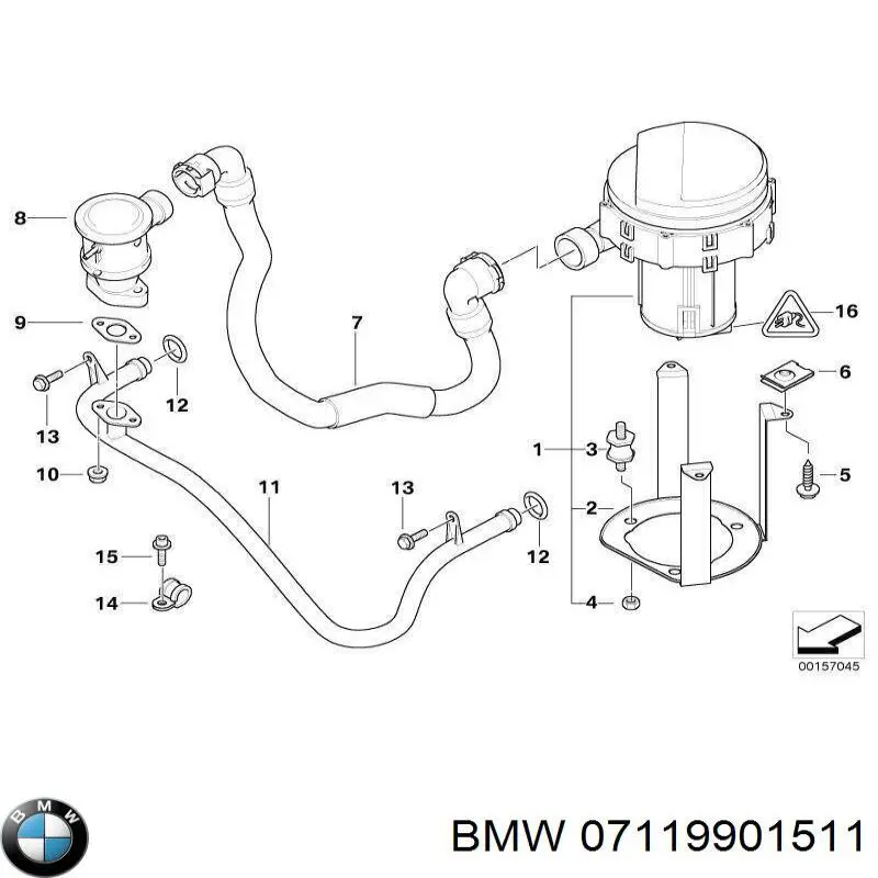 Уплотнительное кольцо, универсальное BMW 07119901511 цена, от 0.72 USD