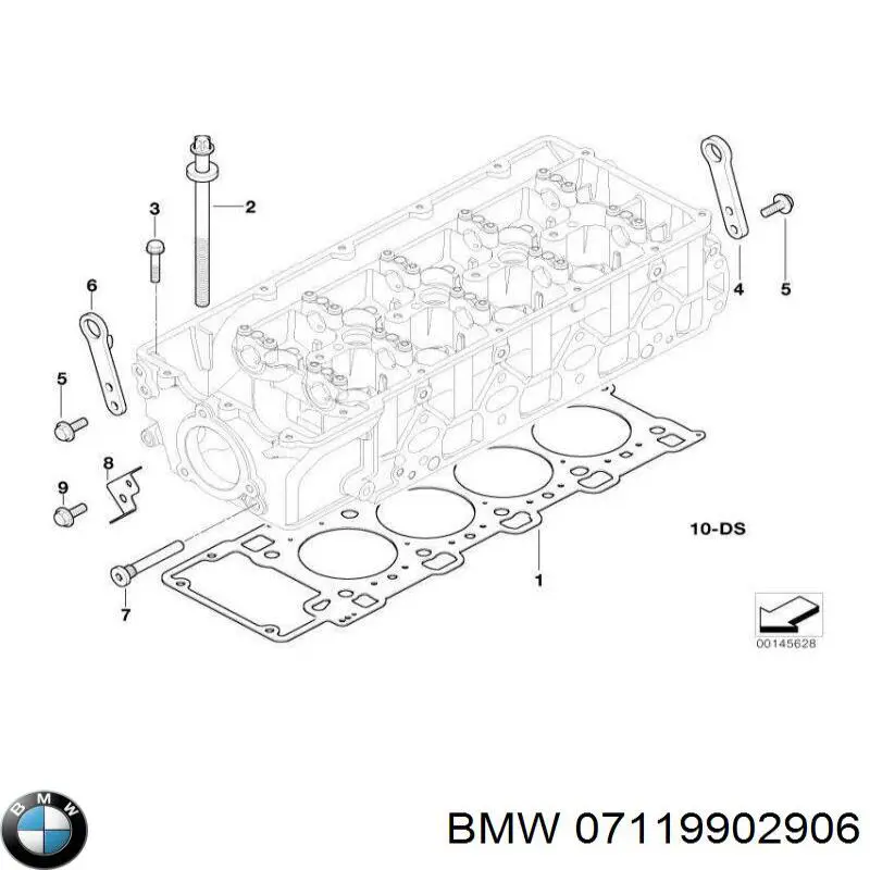 Болт переднего рычага, нижнего BMW 07119902906 цена, от 1.57 USD