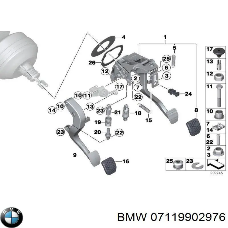 Купить 07119902976 BMW Болт ГБЦ