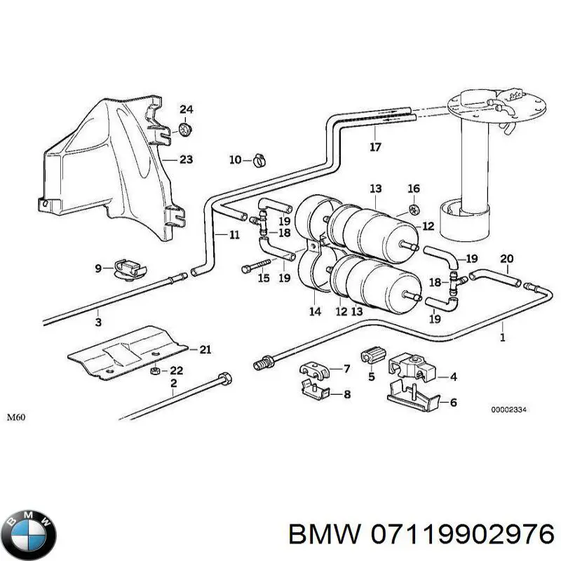 Болт головки блока цилиндров, ГБЦ BMW 07119902976 цена, от 0.51 USD