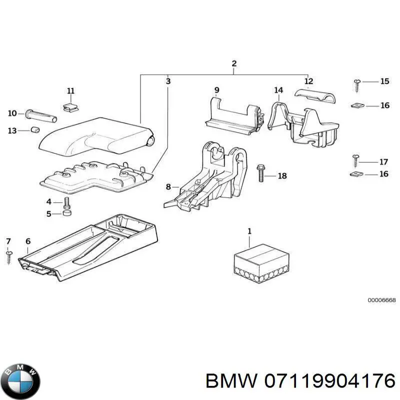 Купить 7119904176 BMW 